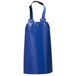 Crab work apron made of very strong fabric on bib and braces
