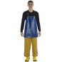 Crab work apron made of very strong oilskin fabric - back 