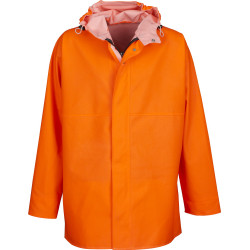 Veste ciré GAMVIK  orange Fluo