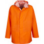 Waterproof GAMVIK jacket - orange Fluo 