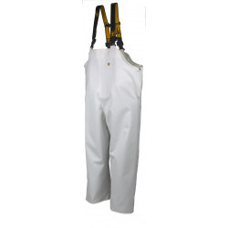 Waterproof Bib and Braces - HITRA Glentex white