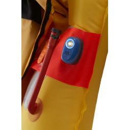 Lampe DAN W3 sur gilet 