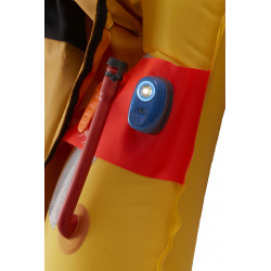 Lampe DAN W3 sur gilet 