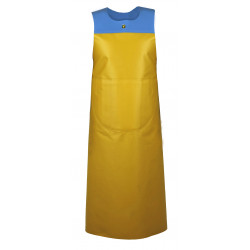 Yellow and blue Isofonf Apron - Isolatech