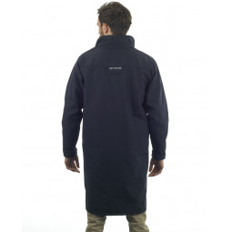 Manteau long MERGA NOIR dos