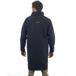 Manteau long MERGA NOIR dos
