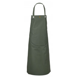 Work apron made of waterproof oilskin, insulated with Isolatech Isofranc 