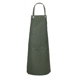 Work apron made of waterproof oilskin, insulated with Isolatech Isofranc 