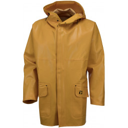 Veste Ciré étanche Rosbras jaune  - capuche Magic