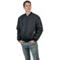 Blouson BOMBER noir porté