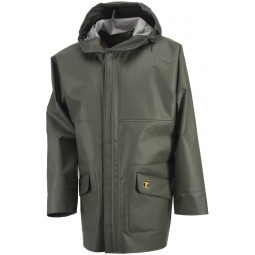 Veste rosbras Nylpêche vert