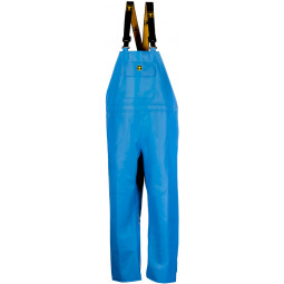 Cotte ciré HERACLES bleue face