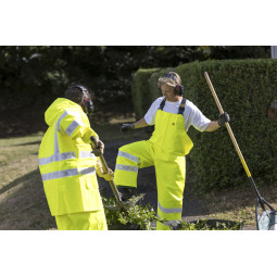 Cotte Hitflash jaune fluo portée
