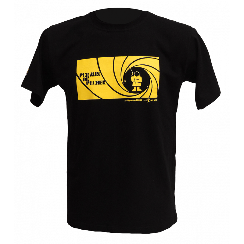 Tee shirt Permis de pêcher