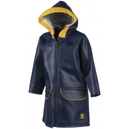 Manteau à capuche BAMBA Marine Enfant