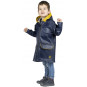 Manteau à capuche BAMBA Marine Enfant porté