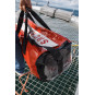 Sac AO rouge en mer