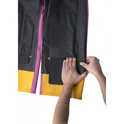 Détail renforts intérieurs genoux cotte SALSA