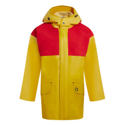 Veste ciré Drempro jaune rouge respirant et imperméable