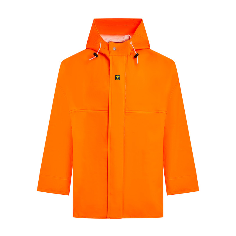 Veste ciré GAMVIK  orange Fluo