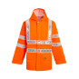 Veste ciré PARAFLASH orange HV EN ISO 20471