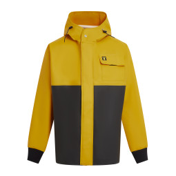 Veste ROMA Jaune/Noir de face