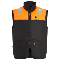Gilet Flottant NEPTUNE (EN iso 12402-5) marine orange fluo