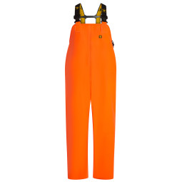 Cotte étanche ciré - HITRA orange Fluo