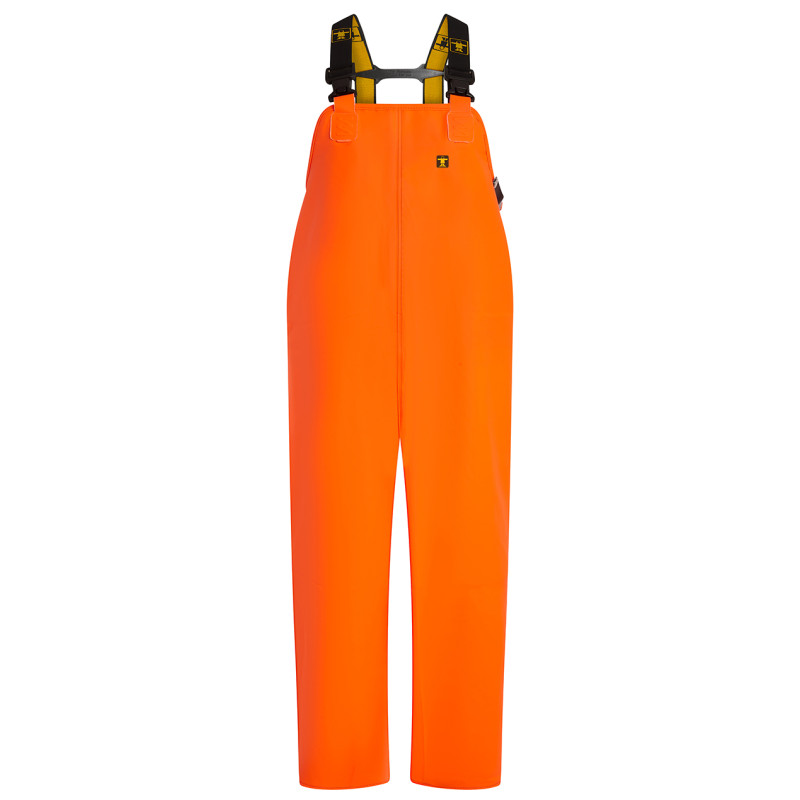 Cotte étanche ciré - HITRA orange Fluo