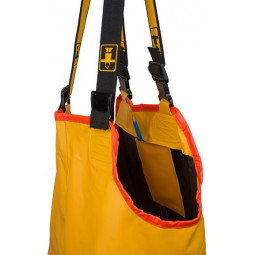 Waterproof North Sea bib and braces - details