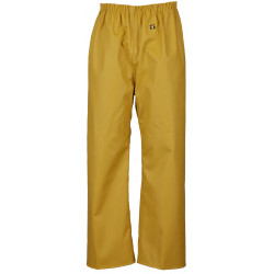 Waterproof trousers pvc nylpeche fabric pouldo guy cotten - Yellow