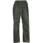 Waterproof trousers pvc nylpeche fabric pouldo guy cotten - green