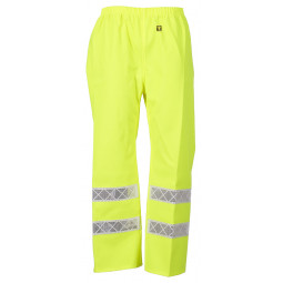 Pantalon ciré Poulflash  HV étanche JAUNE FLUO