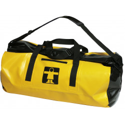 Sac ciré étanche Tri+sec-   jaune fermé