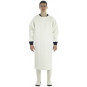 waterproof oilskin work apron white Mantal Guy Cotten - Back