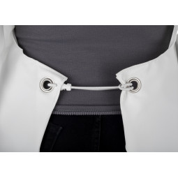 waterproof oilskin work apron white Mantal Guy Cotten -Face