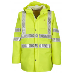 Yellow ISOFLASH JACKET ISOLATECH HI VIS