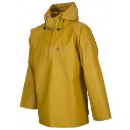 oilskin Short smock with hood  - front