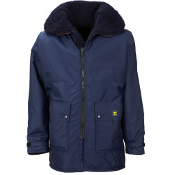 Veste étanche doublée fourrure textile Nav